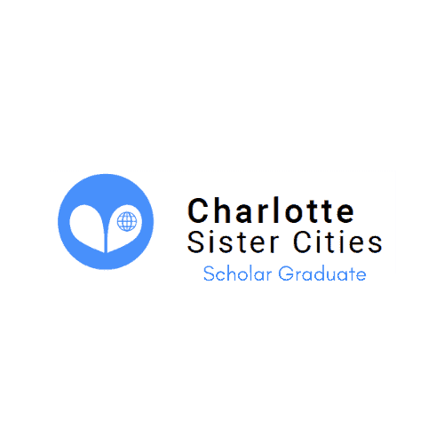 Charlotte sister cities scholar graduate logo