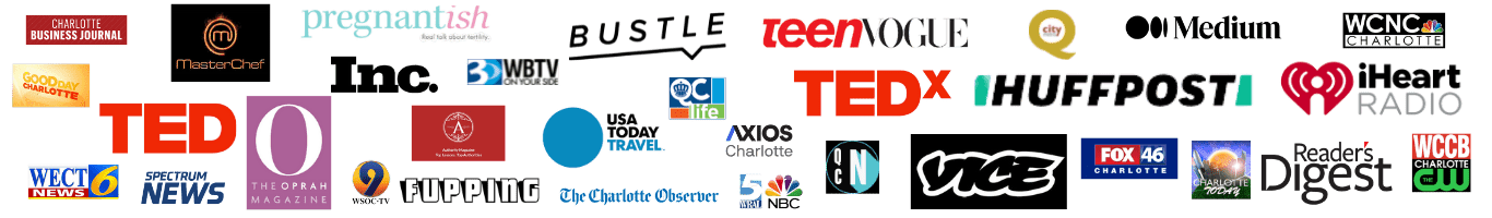 collection of media logos where clients have been featured in by Sunshine Media Network