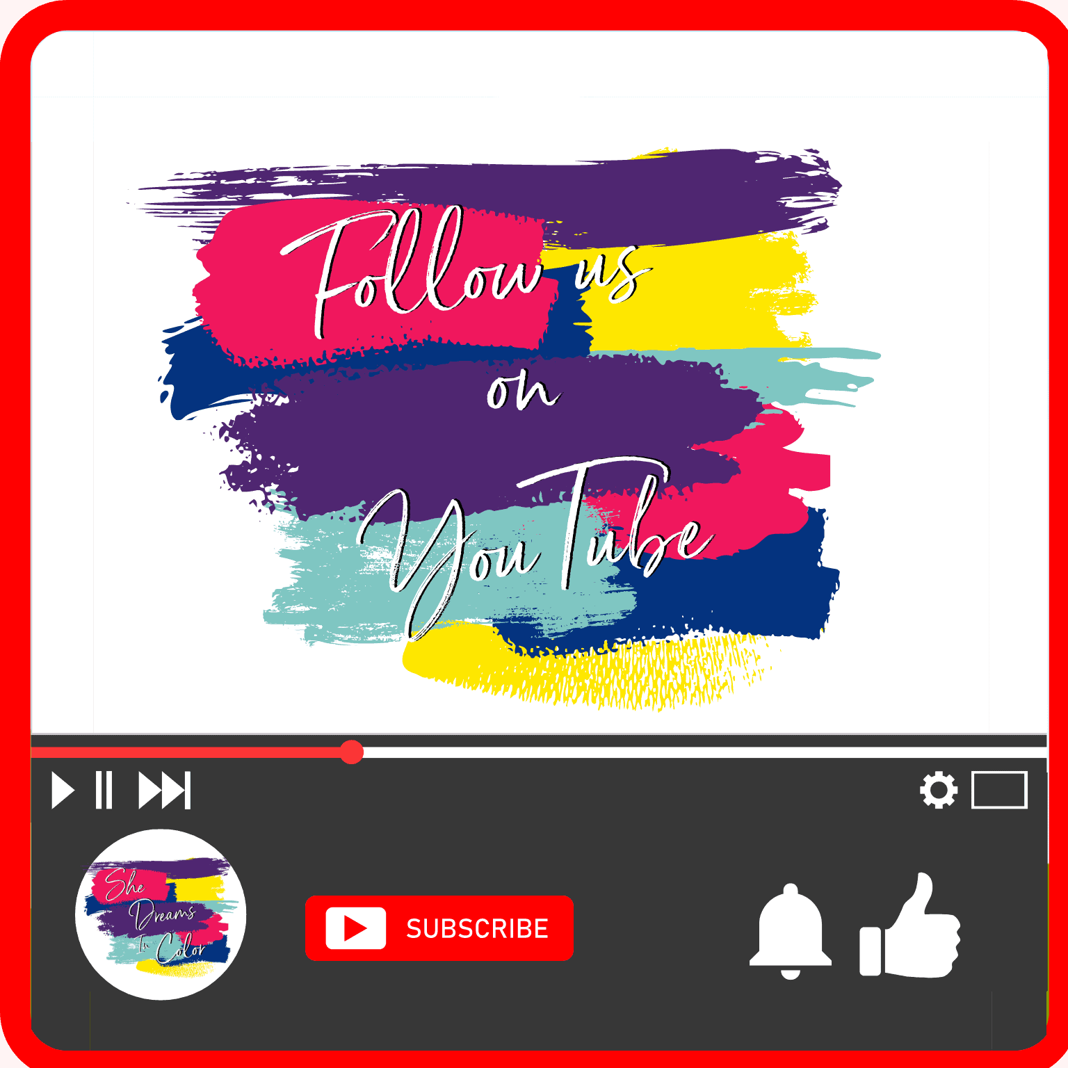 Follow She Dreams In Color video series on Youtube